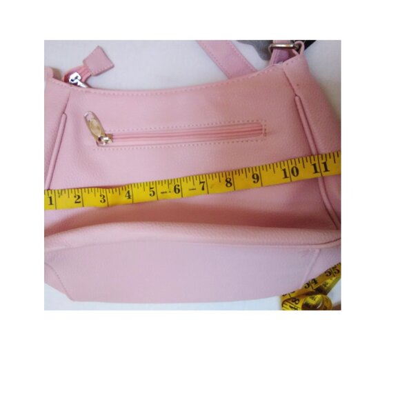 D’MARGEAUX NEW YORK Women’s Genuine Leather Multi Sac Zip Crossbody Handbag Colo - Picture 10 of 13